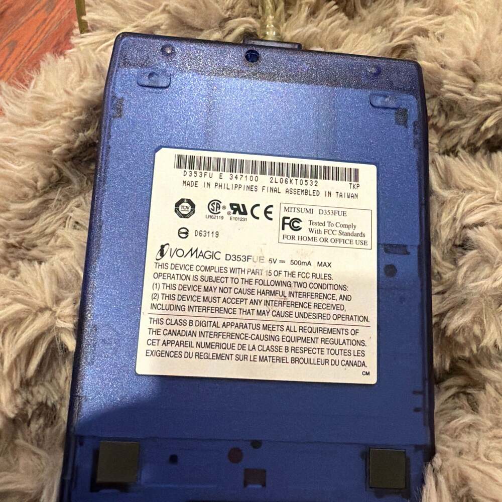I/O Magic‎ D353FUE Blue External USB Floppy Disk Drive